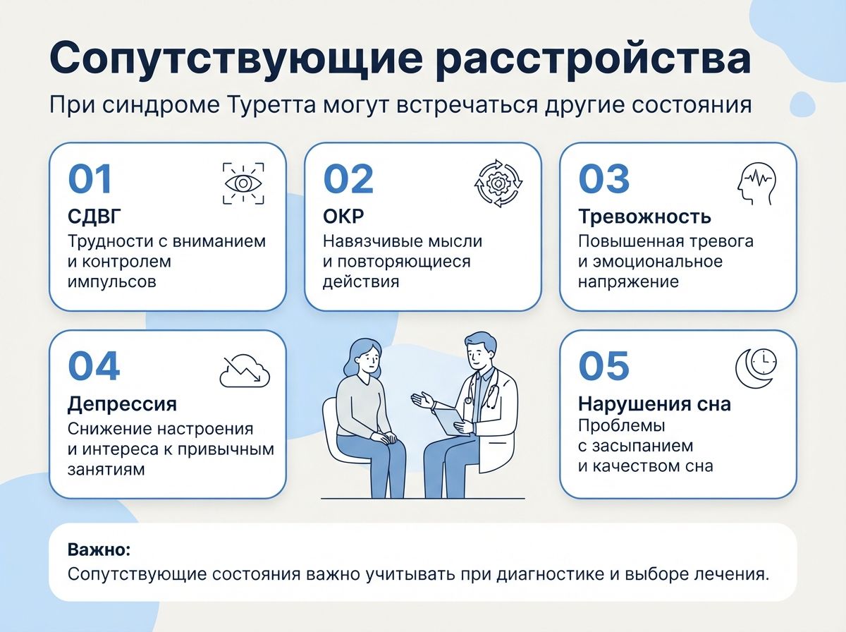Лечение синдрома Туретта в Кинешме инфографика